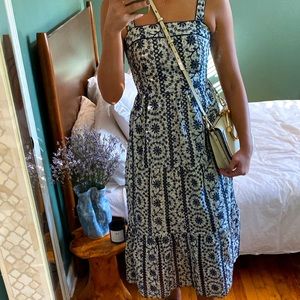 Zara, eyelet maxi dress